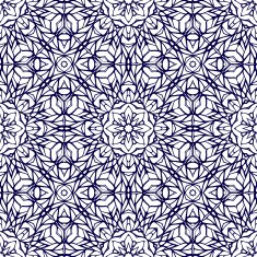 Seamless pattern with ethnic lace ornament N11