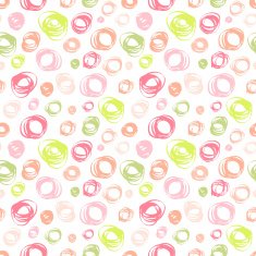 Seamless pattern with circle element