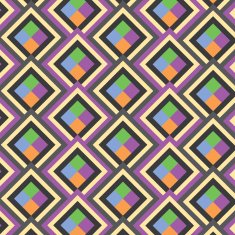 Seamless vector geometric pattern