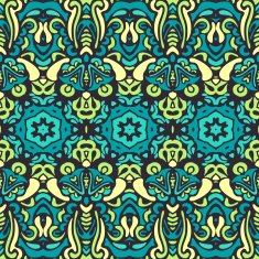Ornamental Abstract Vector Seamless Background N3