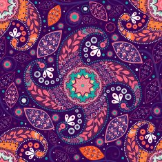 Vector background in ethnic style N2
