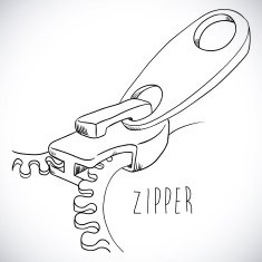 Zipper design N24