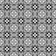Ornamental wallpaper pattern N39