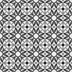 Ornamental wallpaper pattern N46