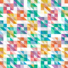Abstract colorful geometric background with triangles Vector illustration
