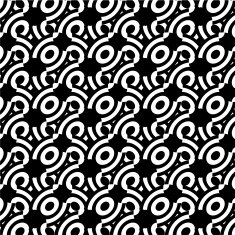 abstract black and white curve pattern background