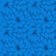 seamless pattern of curls