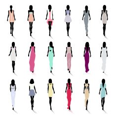 Women on the runway