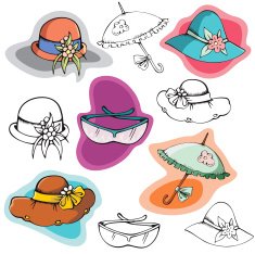 Fashion and Cosmetics Series (Vector)