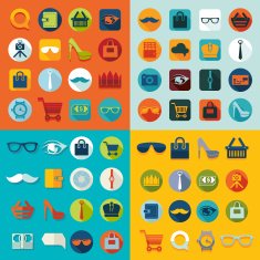 Set of Fashion Icons N98