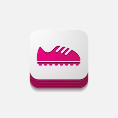 square button sneakers N26