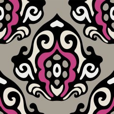 damask seamless motif vector