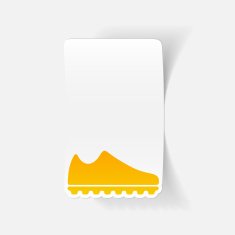 realistic design element sneakers N65