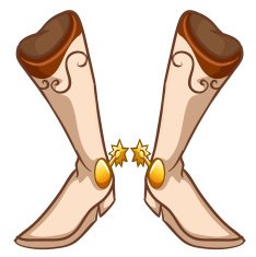 Pair of fashionable boots