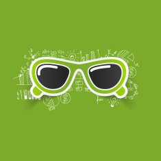 Drawing business formulas sunglasses N39