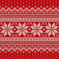 Seamless knitted pattern Wool Sweater Design