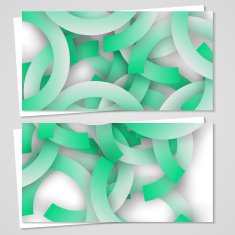 Vector business-card set for your design N56