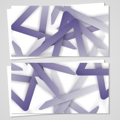 Vector business-card set for your design N58