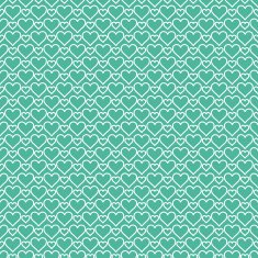 Romantic seamless pattern with hearts Vector illustration Background N8