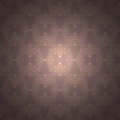 rich floral ornament Baroque Wallpaper