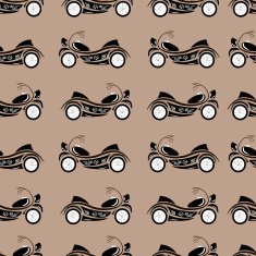 Seamless texture motorcycles