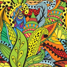 beautiful floral pattern N7