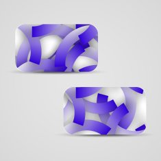 Vector business-card set for your design N67