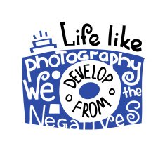Lettering Life like photography N2