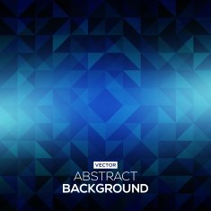 Blue abstract geometric background N2
