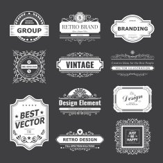 Monogram luxury logo N7