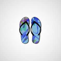 Abstract illustration on flip flops N154