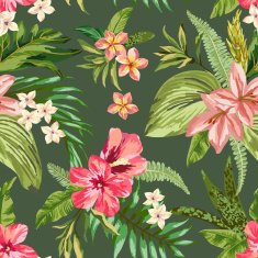 Seamless exotic pattern N19