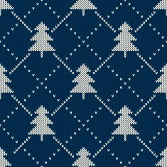 Christmas Sweater Design Seamless Knitting Pattern N3