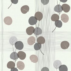 Seamless pattern of abstract branches Vector background