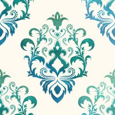 Watercolor seamless wallpapers in the style of Baroque Can be N2