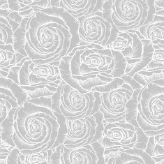 Seamless pattern with roses N22