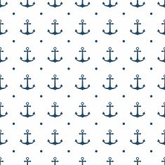 Hipster pattern seamless background with anchor