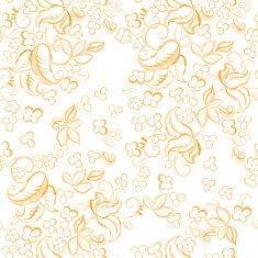 Watercolor floral seamless pattern Vector illustration N7