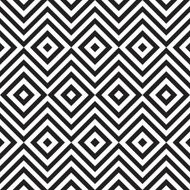Ethnic tribal zig zag and rhombus seamless pattern N8