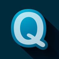 Volume icons alphabet Q N5