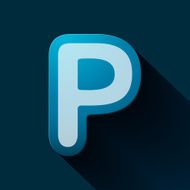 Volume icons alphabet P N5