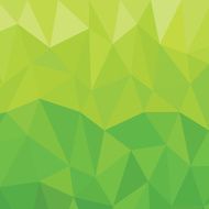 Geometric green Background Vector