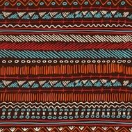 Boho seamless pattern tribal vintage background