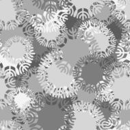 Army texture of snow Protective camouflage snowflakes Vecto