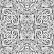 Abstract vector tribal ethnic background N50