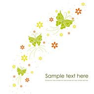 Beautiful floral background N23