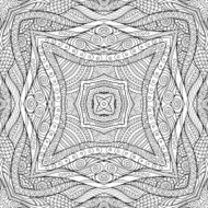 Abstract vector tribal ethnic background N51