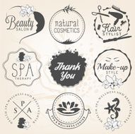 Beauty Salon Spa and Wellness Design Elements in Vintage Style