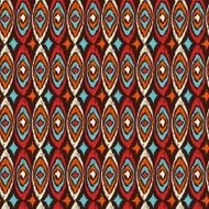 Boho seamless pattern vintage shapes background