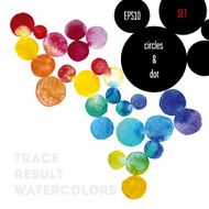 background watercolor circles